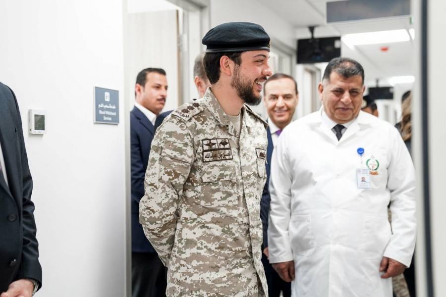 نائب الملك يفتتح مشروع إعادة تأهيل مركز صحي الأميرة بسمة في رأس العين..صور