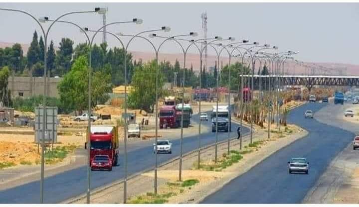 الحسينية درة الصحراء..بلد المطالقة وزعامات القبيلة تطالب باعادة تأهيل الطريق الدولي المار بها لوقف زهق الارواح