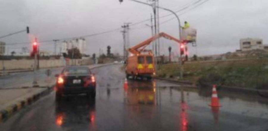 بدء تأثيرات المنخفض شبه الخماسيني في الأردن