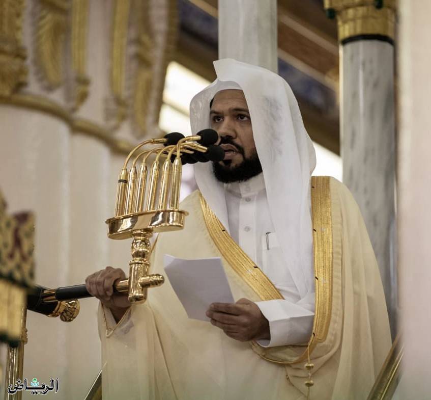 إمام المسجد النبوي: الغيث روح تبعث الحياة