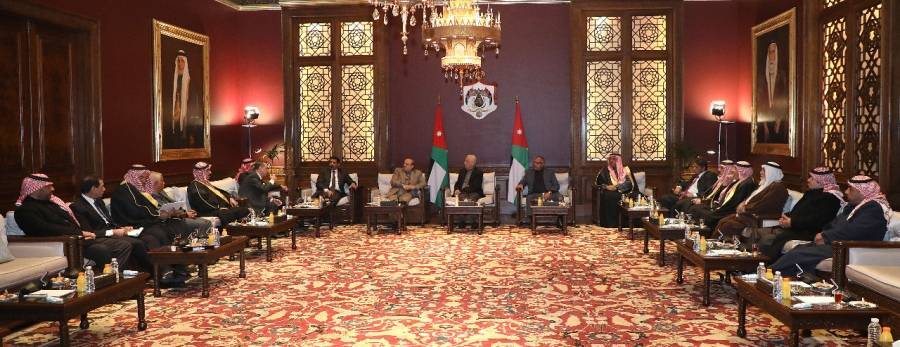 رئيس الديوان الملكي يلتقي وفدا من محافظة معان..صور