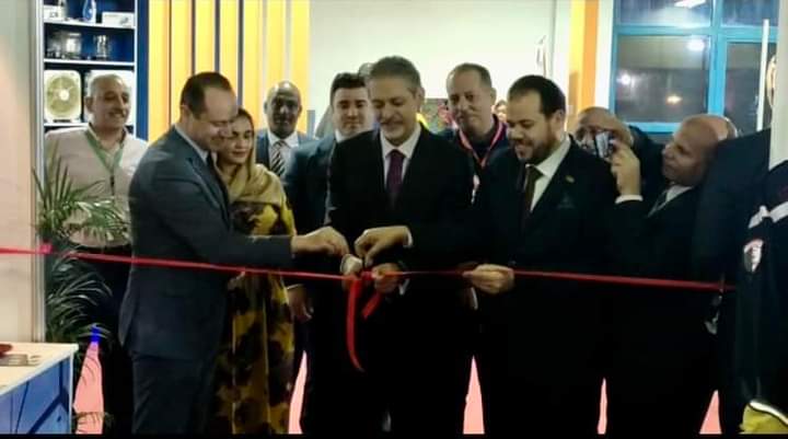 سفير جمهورية مصر العربية لدي السودان يفتتح الجناح المصري بمعرض الخرطوم الدولي