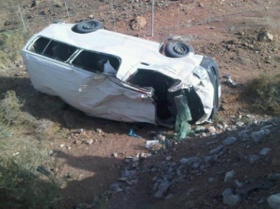 5 إصابات بتدهور باص في الأغوار الشمالية