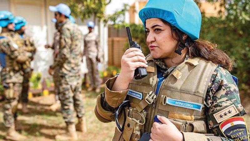 فرقة شرطيات مصريات لحماية المدنيين ببعثة أممية في مالي