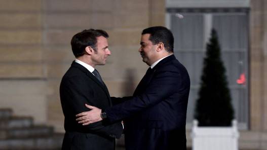 فرنسا والعراق يعلنان تعزيز التعاون الاستراتيجي لا سيما في مجال الطاقة