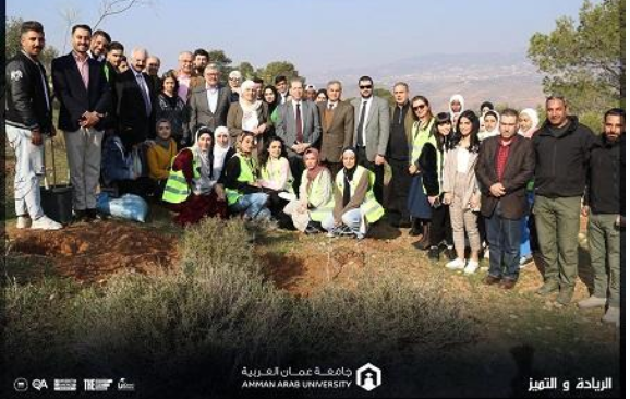 بحضور سمو الأميرة بسمة بنت علي عمان العربية تحتفي بيوم الشجرة