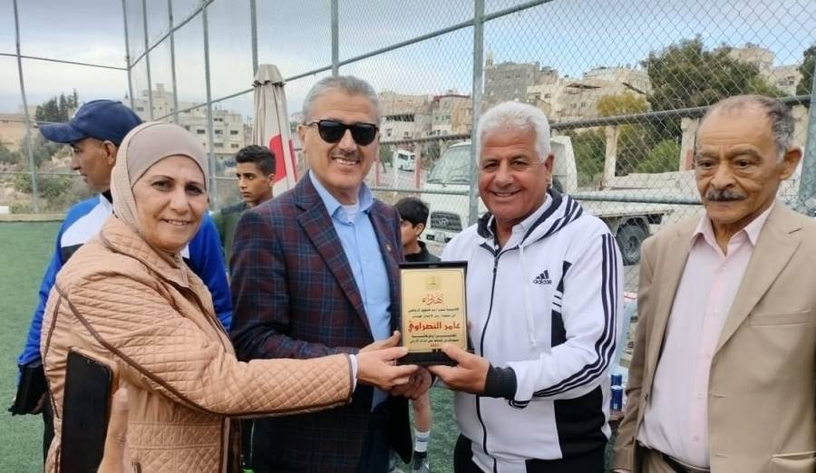 النصراوي يتوج فريق اكاديمية نجوم اربد لفوزه على فريق وقاص بهدفين مقابل هدف واحد