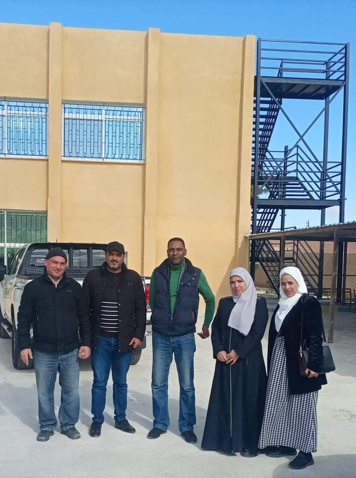 الانتهاء من عطاء إضافات في  مدرسة الجديدة .