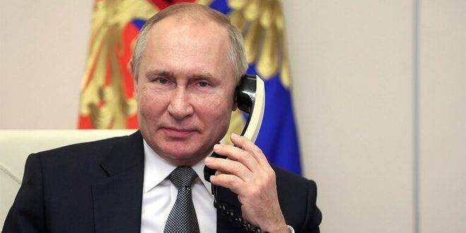 مباحثات هاتفية بين بوتين وباشينيان تتعلق بقره باغ