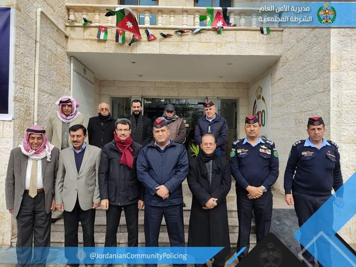 مدير شرطة اربد يترأس إجتماع المجلس الأمني المحلي في الوسطية