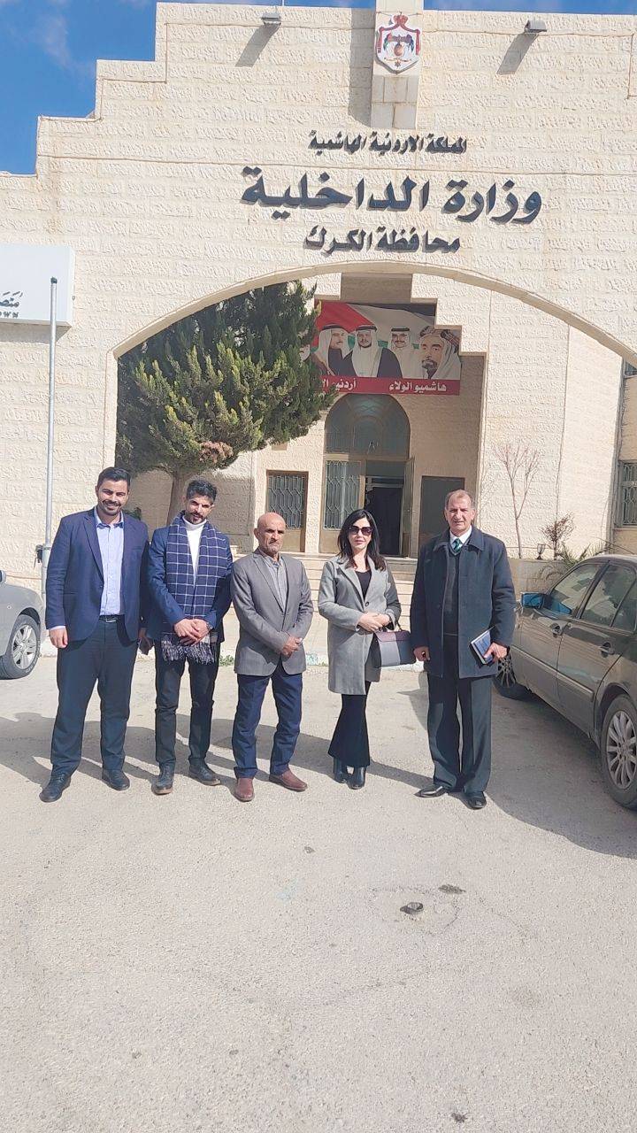 جمعية الاخاء الاردنية العراقية تزور محافظة الكرك...صور