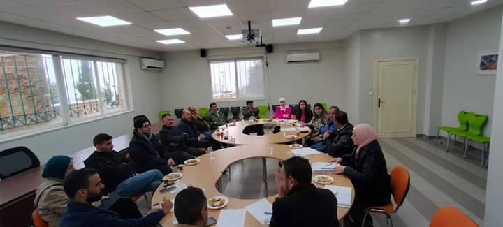 اجتماع حول المشروع الإبتكاريسوق ريف عجلون السياحي .