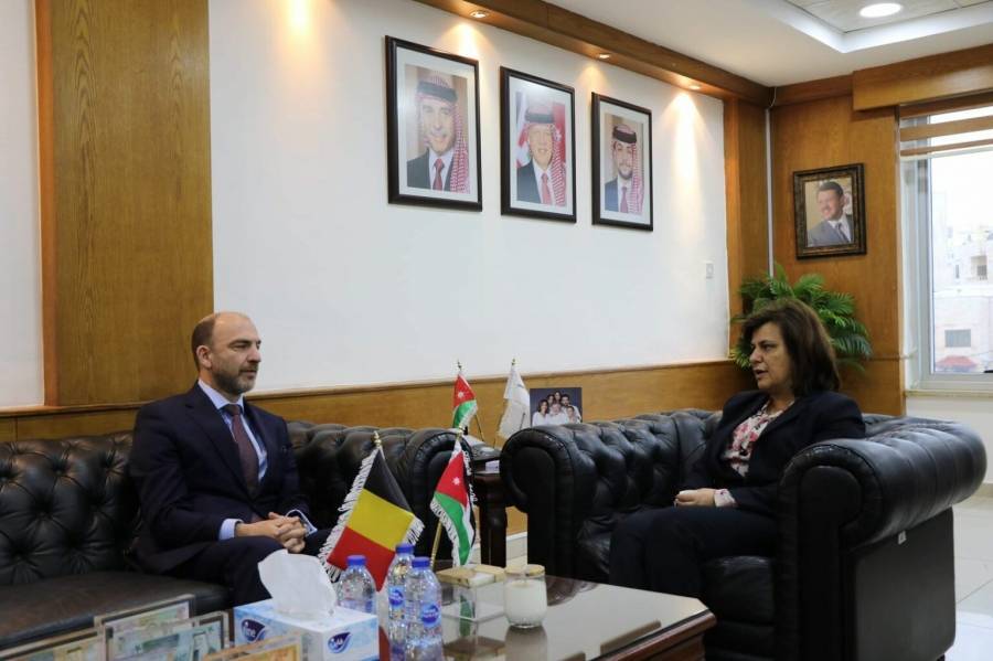 الأردن يبحث استقطاب الاستثمارات التركية والبلجيكية