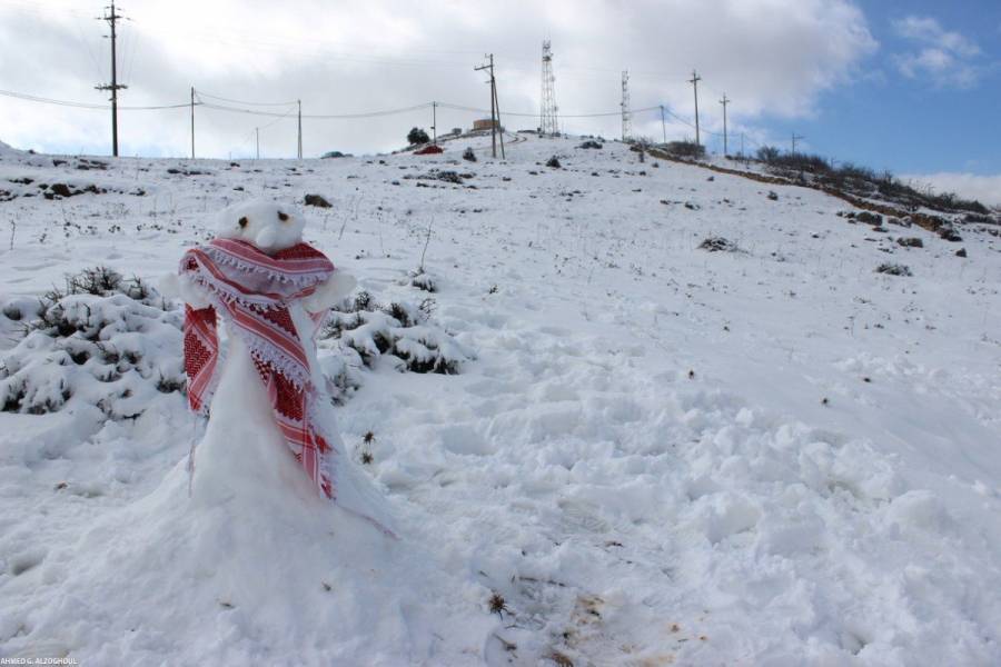 تعرف على المناطق التي ستشهد تراكما للثلوج بالاردن