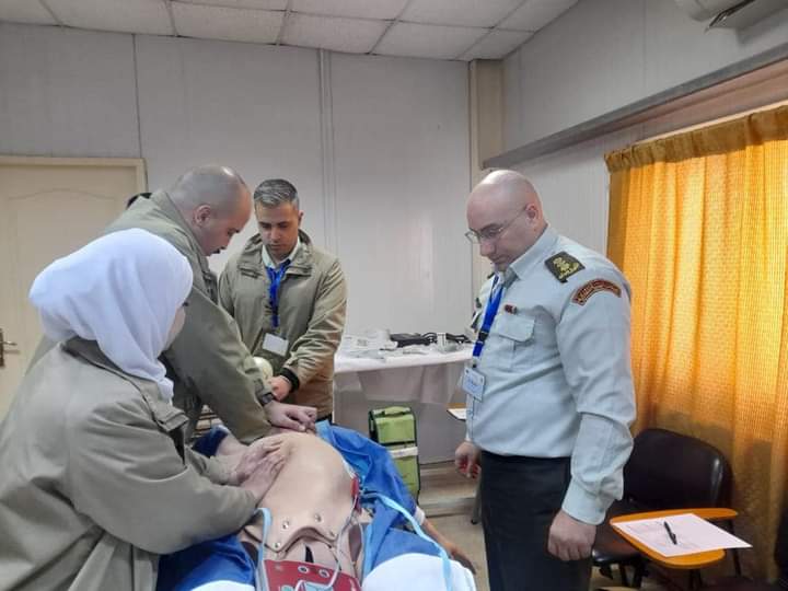 المركز التعليمي الوطني للإسعاف و الطوارئ يختتم دورة إنعاش الحياة المتقدمة للحوامل