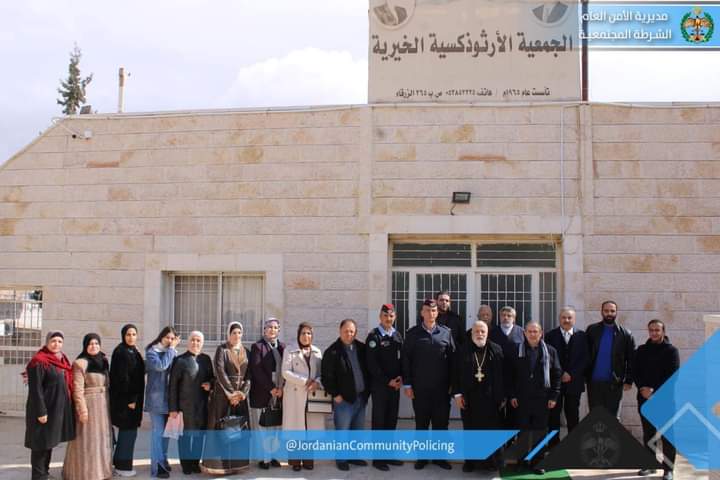 المجلس الأمني المحلي لمركز  أمن البتراوي يزور دار المسنات في الزرقاء