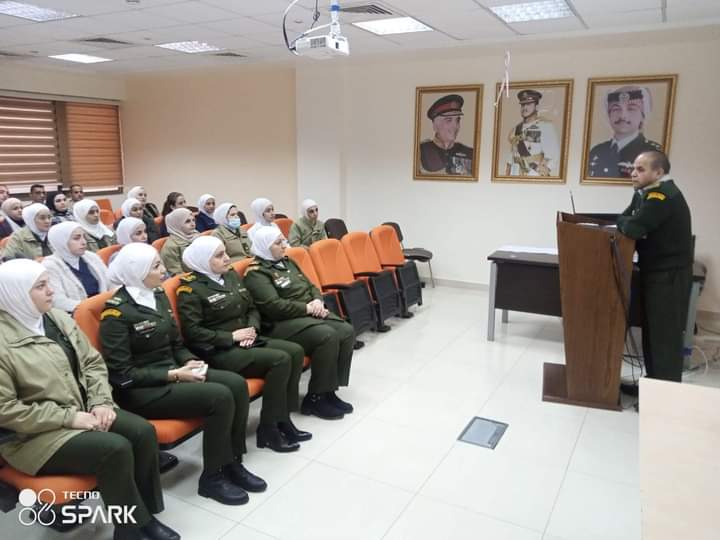 ورشة عمل بعنوان ادارة وتقييم الألم في مركز الأورام العسكري...