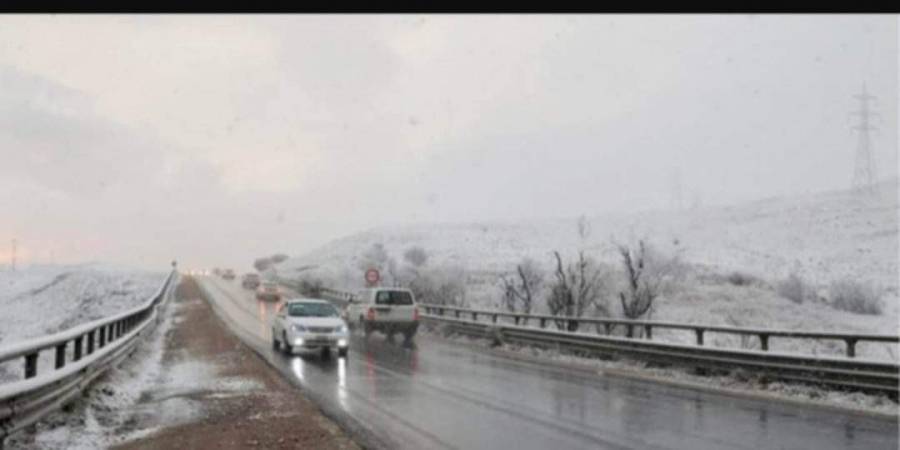 الأشغال:  نثر الملح على الطرق المتوقع  تشكل الإنجماد عليها