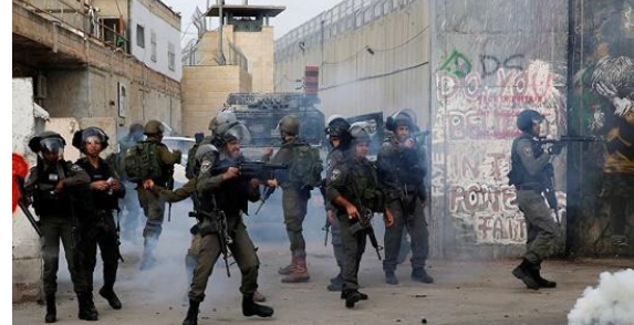 إصابة فلسطينيين برصاص الاحتلال شرق نابلس