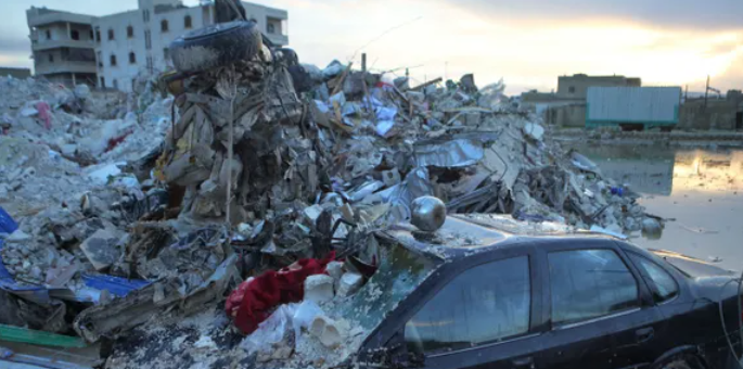 زلزال شرق المتوسط: القتلى 9858 و648 هزة ارتدادية