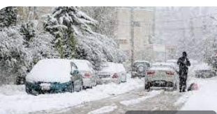 بلدية بيرين تتعامل مع انهيارات صخرية وإغلاق طرق بسبب تراكم الثلوج