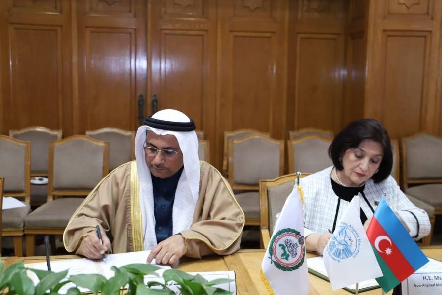 رئيس البرلمان العربي يستقبل رئيسة الشبكة البرلمانية لحركة عدم الانحياز بالقاهرة، ويوقعان مذكرة تفاهم مشترك