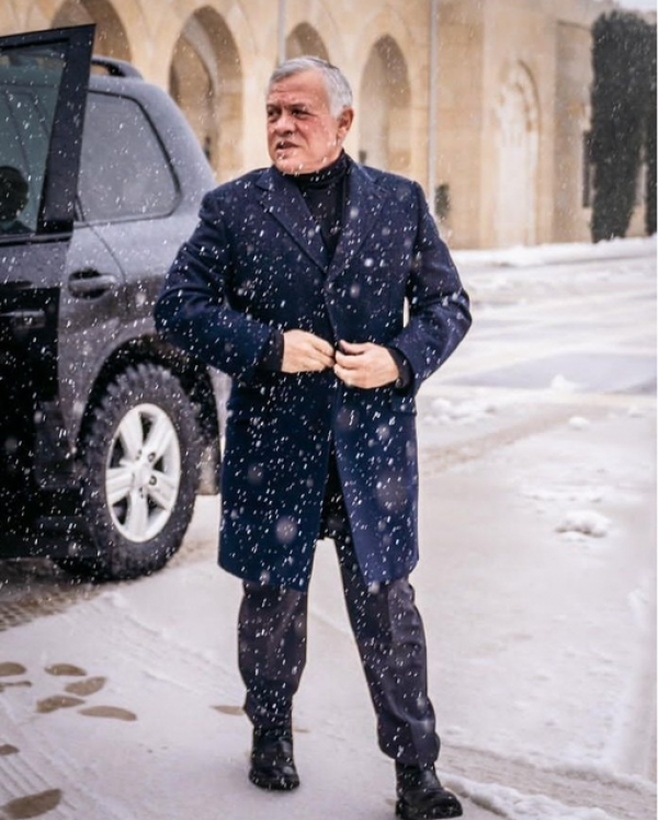 الملك في الثلج