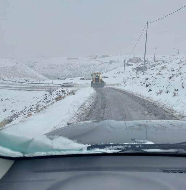 الطفيلة: الطرق الرئيسية سالكة بحذر