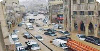 جرش: لجنة لمعالجة الاختلالات الناجمة عن المنخفض الجوي