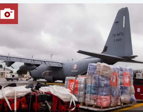 تونس.. مساعدات إنسانية وفرق إنقاذ إلى سوريا وتركيا