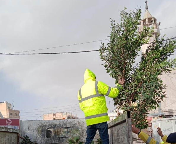 بلدية الزرقاء تتعامل مع 104 شكاوى خلال المنخفض الجوي