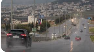 عمّان الأعلى بالهطول المطري خلال المنخفض