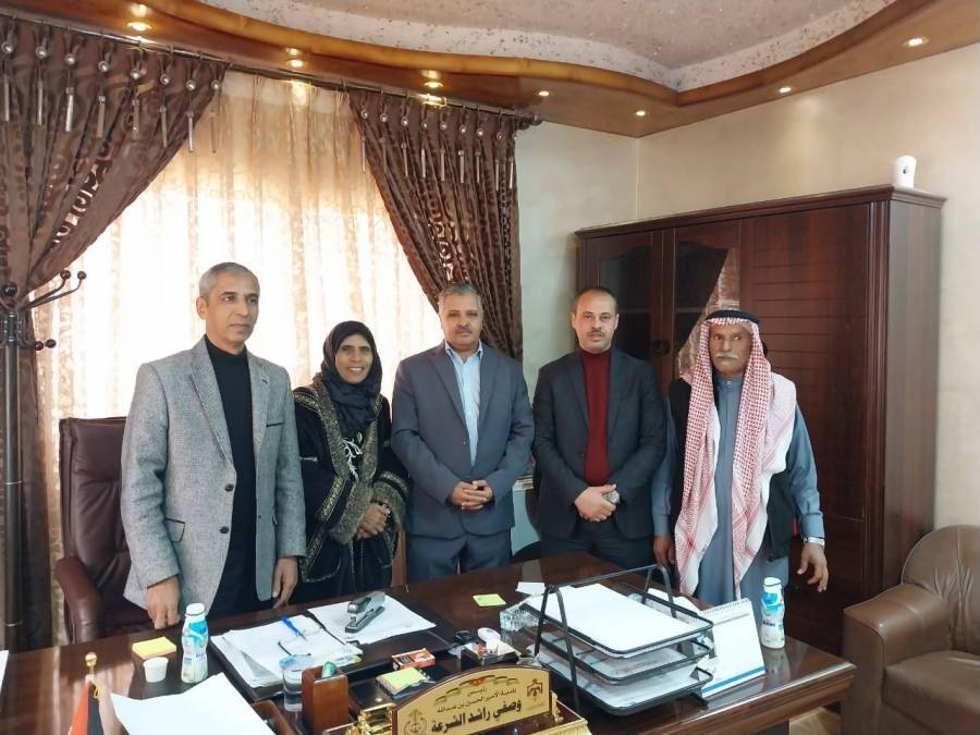 سلمان النجادا يتفقد إنجاز مشروع تصريف مياه الأمطار في الباعج