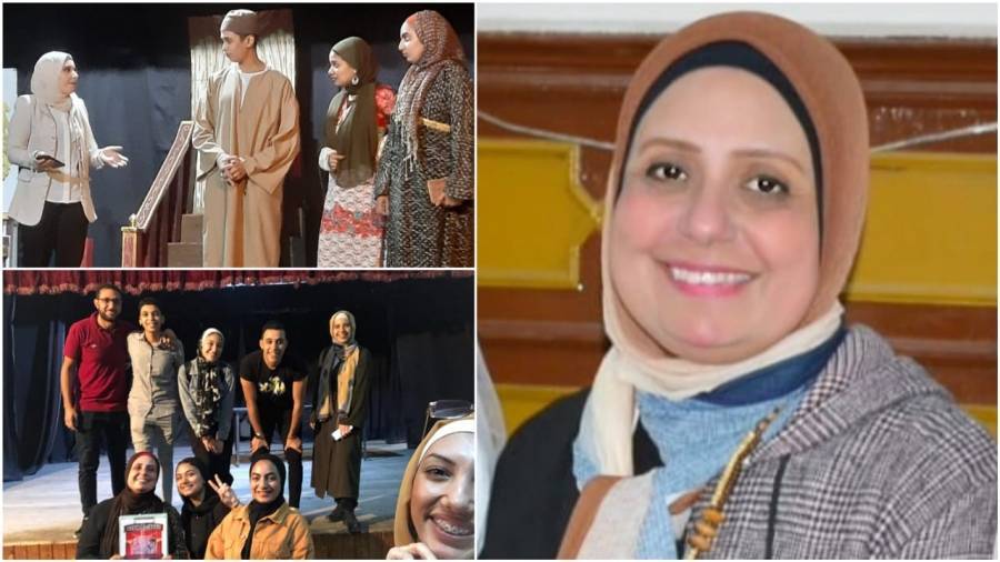 لعنة أغسطس٣×٨ لفرقة حبايب مصر علي مسرح المديرية الجمعة 10 فبراير