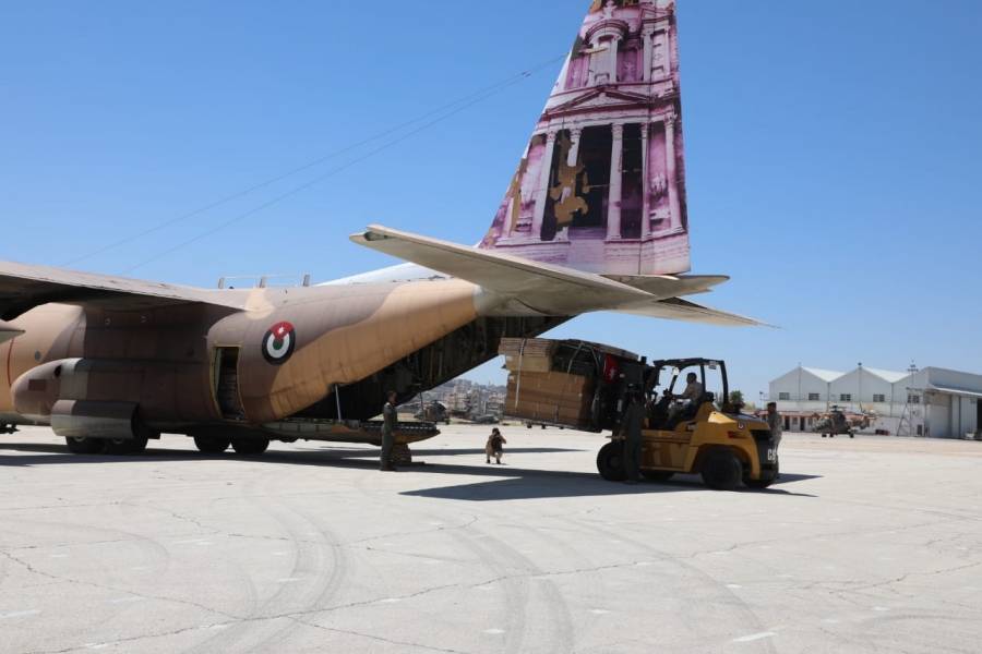 4 طائرات أردنية تنقل مستشفى ميدانياً لتركيا