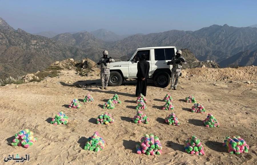 السعودية ..القبض على مواطن بحوزته 100 كجم من القات بجازان