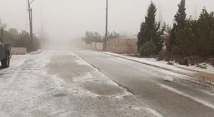 الأرصاد الأردنية تتحدث عن ثلوج وحرارة منخفضة