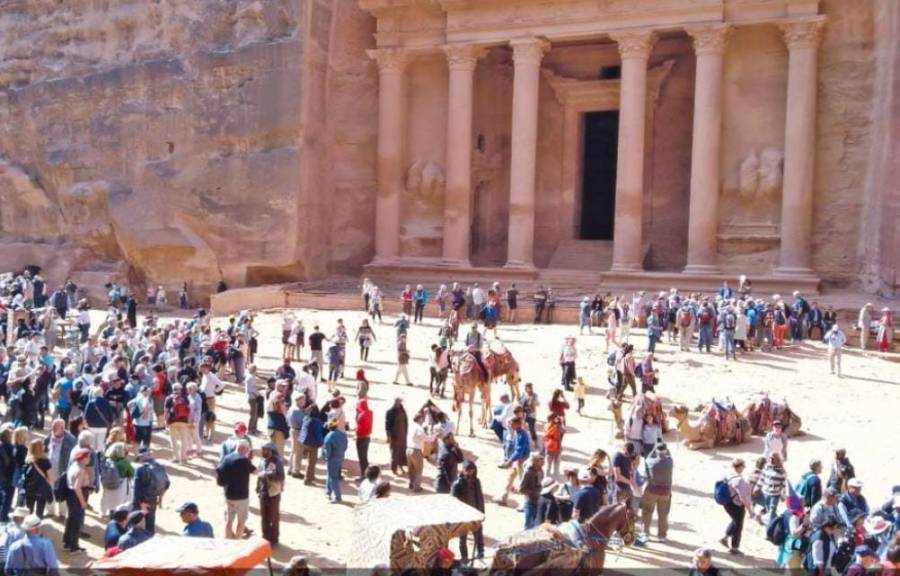 اعداد زوار المملكة في كانون الثاني الماضي تتجاوز مستويات الفترة نفسها من عامي 2019 و 2022