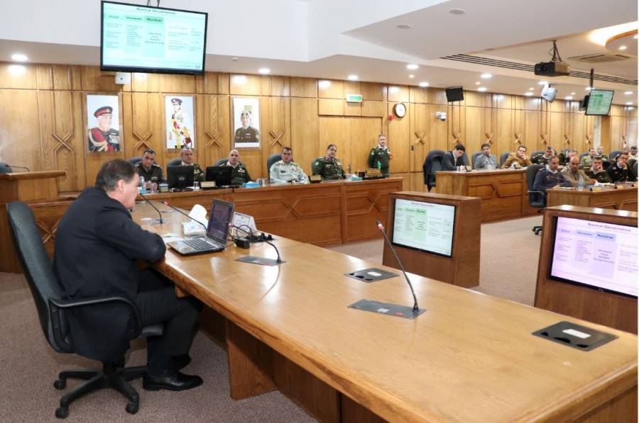 رئيس هيئة الطاقة الذرية الأردنية يحاضر في كلية الدفاع الوطني الملكية الأردنية