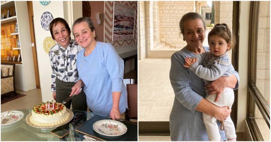 الاميرتان بسمة وعالية.. والحفيدة عالية