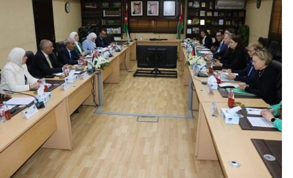 الزيادات يلتقي نائب وزير العدل الإلماني