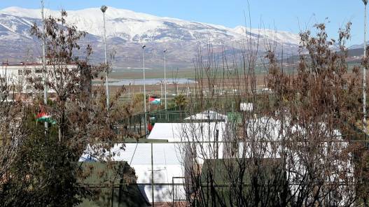 بدء عمل المستشفى العسكري الميداني الأردني تركيا 1