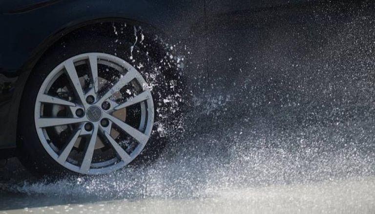 إدارة السير المركزية تنشر إرشادات أمنية لتجنب وقوع الحوادث أثناء الامطار