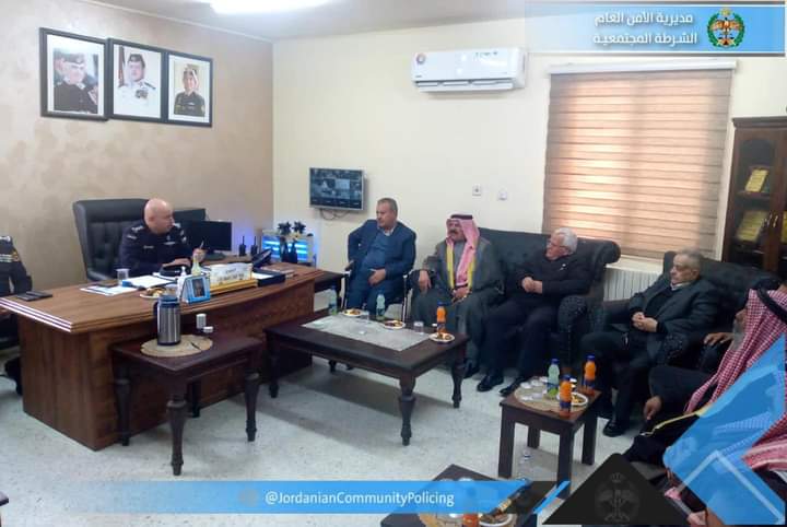 مدير شرطة شرق عمان بالإنابة يترأس إجتماع مجلس الأمن المحلي