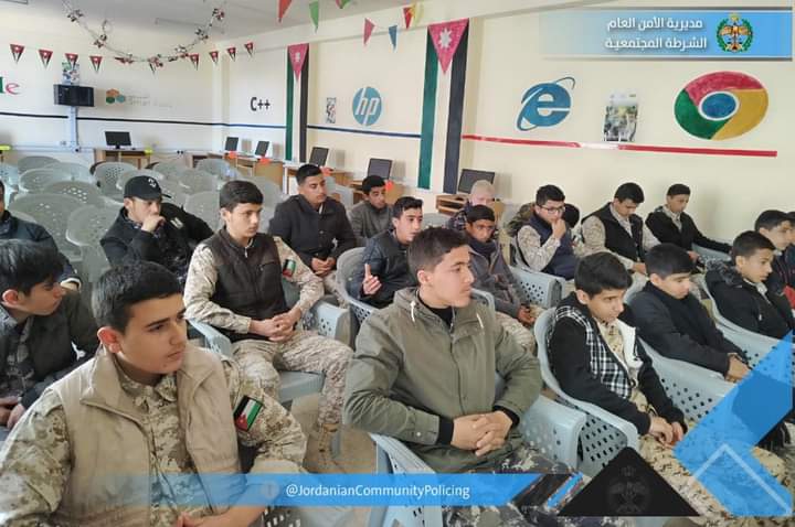 الشرطـة المجتمعيـة فـي تنفذ أنشطة توعوية في الباديـة الشمالية
