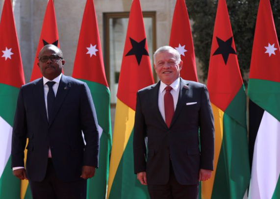 الملك يستقبل رئيس جمهورية غينيا