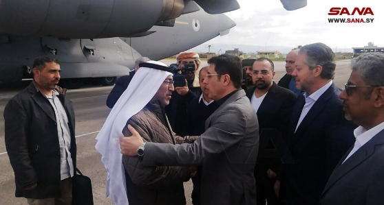 وزير الصحة الإماراتي في سوريا