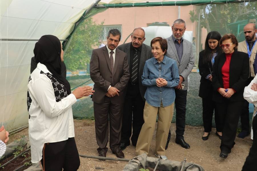 الأميرة بسمة بنت طلال تفتتح مشروعا للاستزراع السمكي والزراعة المائية في الأغوار الشمالية ..صور