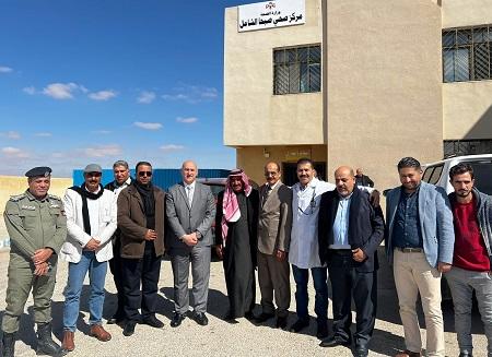 الشبول يتفقد المراكز الصحية في البادية الشمالية