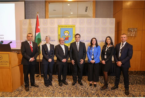 جورج قرداحي رئيساً لمجلس إدارة منظمة رسل السلام الدولية